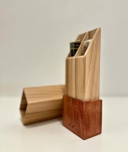 Etui trabucuri din lemn unicat realizat manual