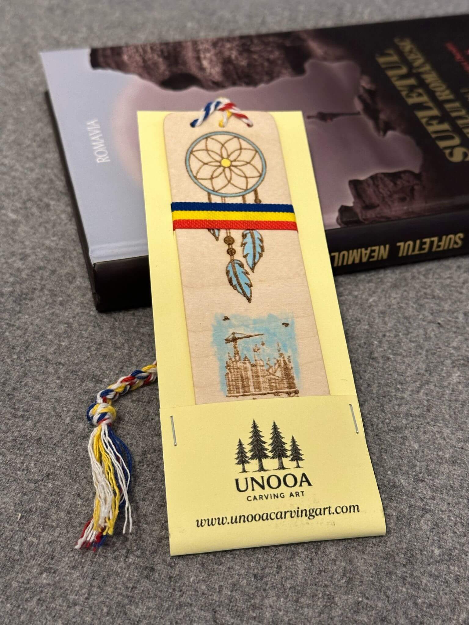 Semn de carte „Dream & Build”