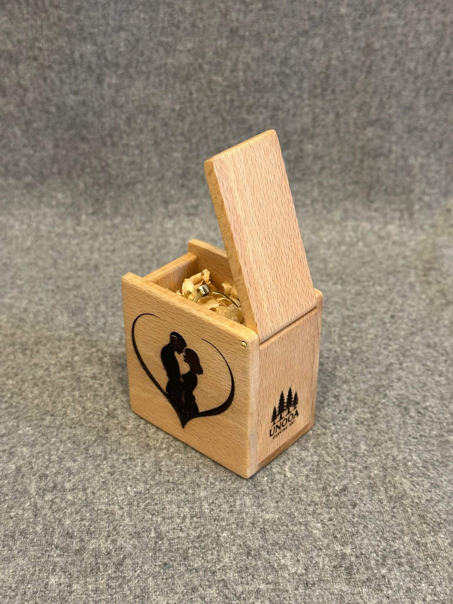 Cutie pentru inel de logodnă „Soul Bond”