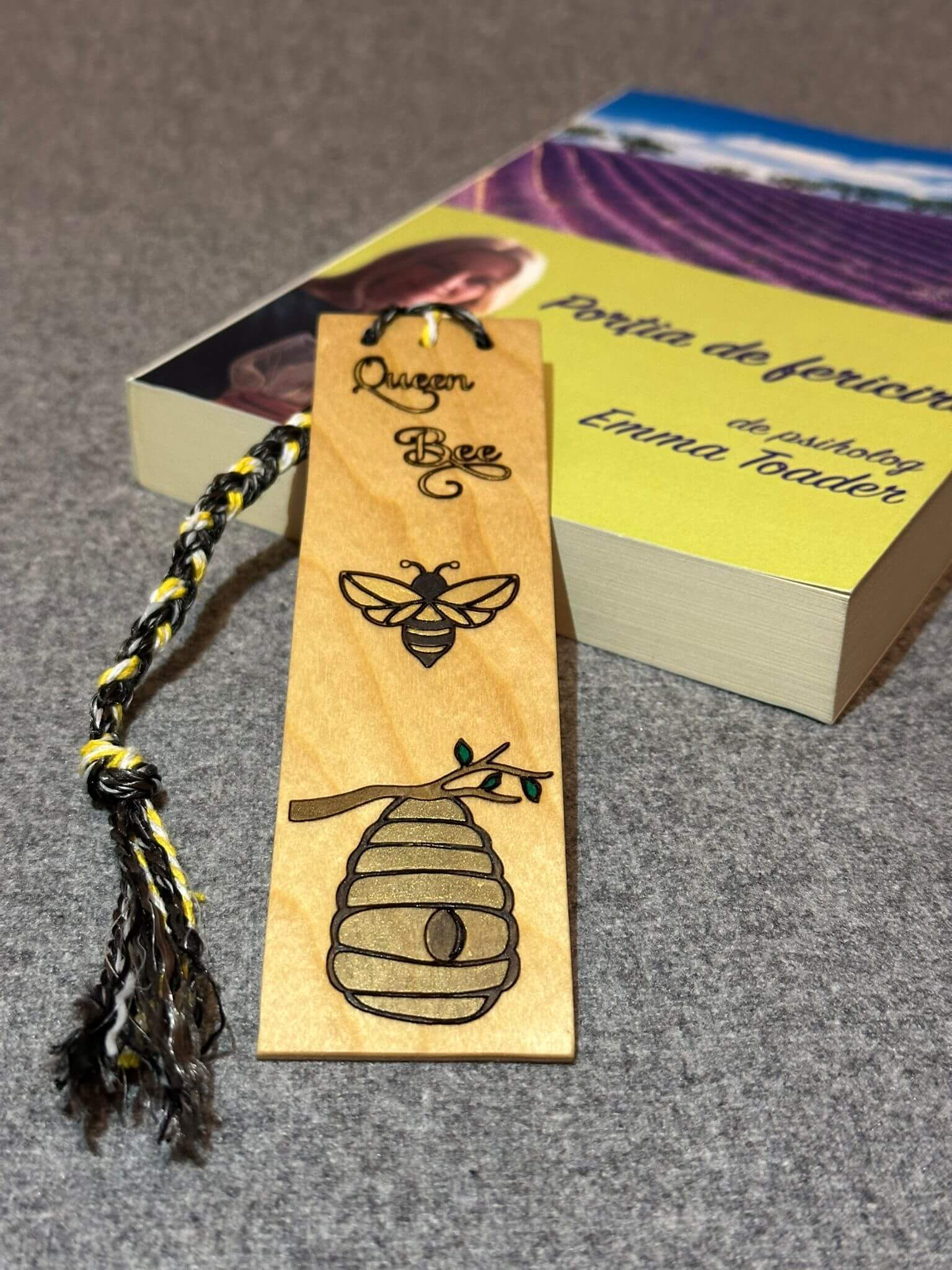 Semn de carte „Queen Bee”