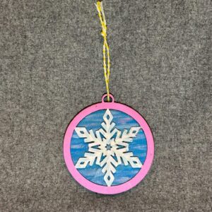 Glob decorativ „Snowflake”