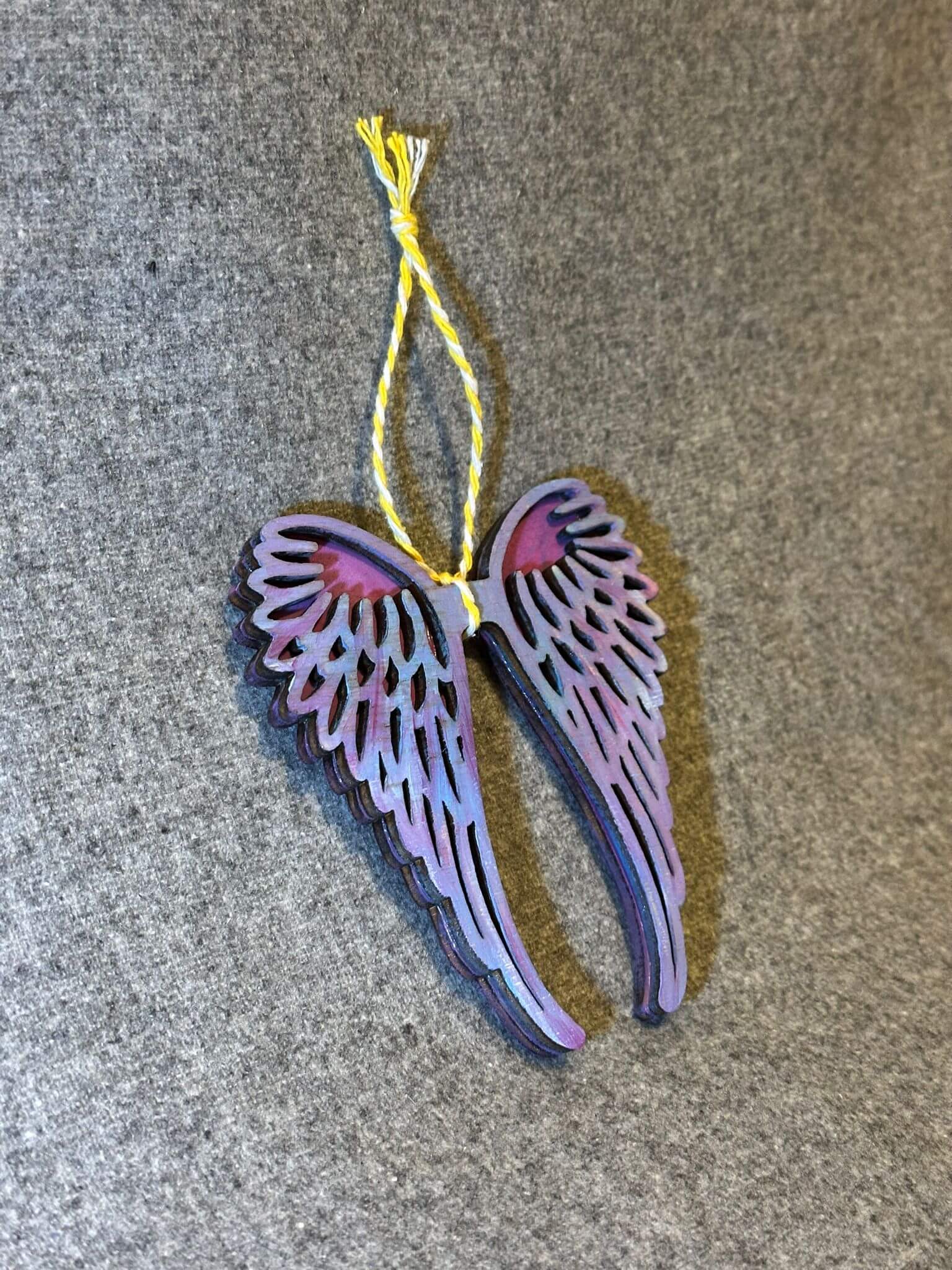 Glob decorativ „Purple Wings”