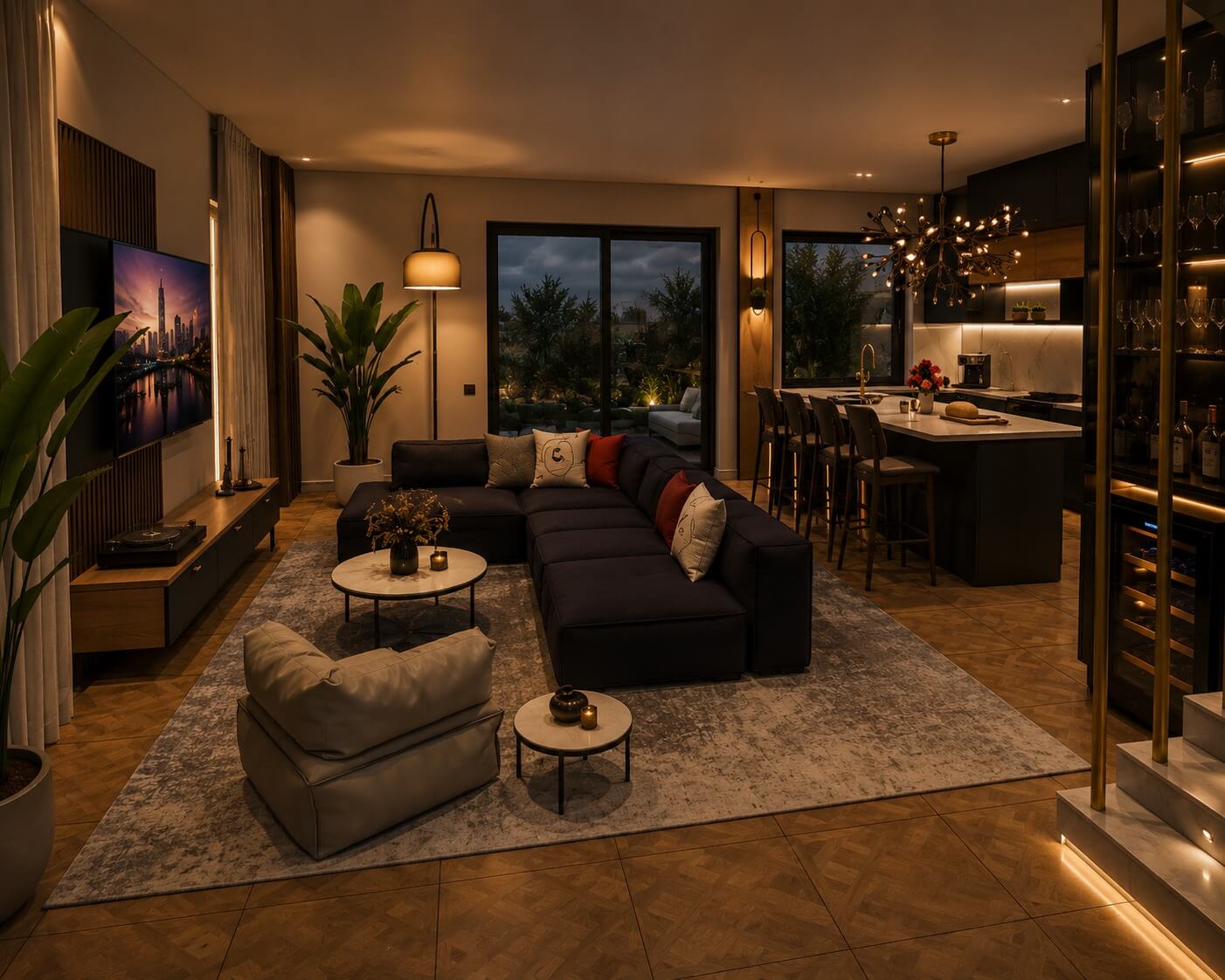 concept rezidențial modern Living