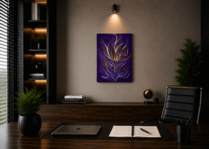 Tablou Canvas Floarea Regala cadru