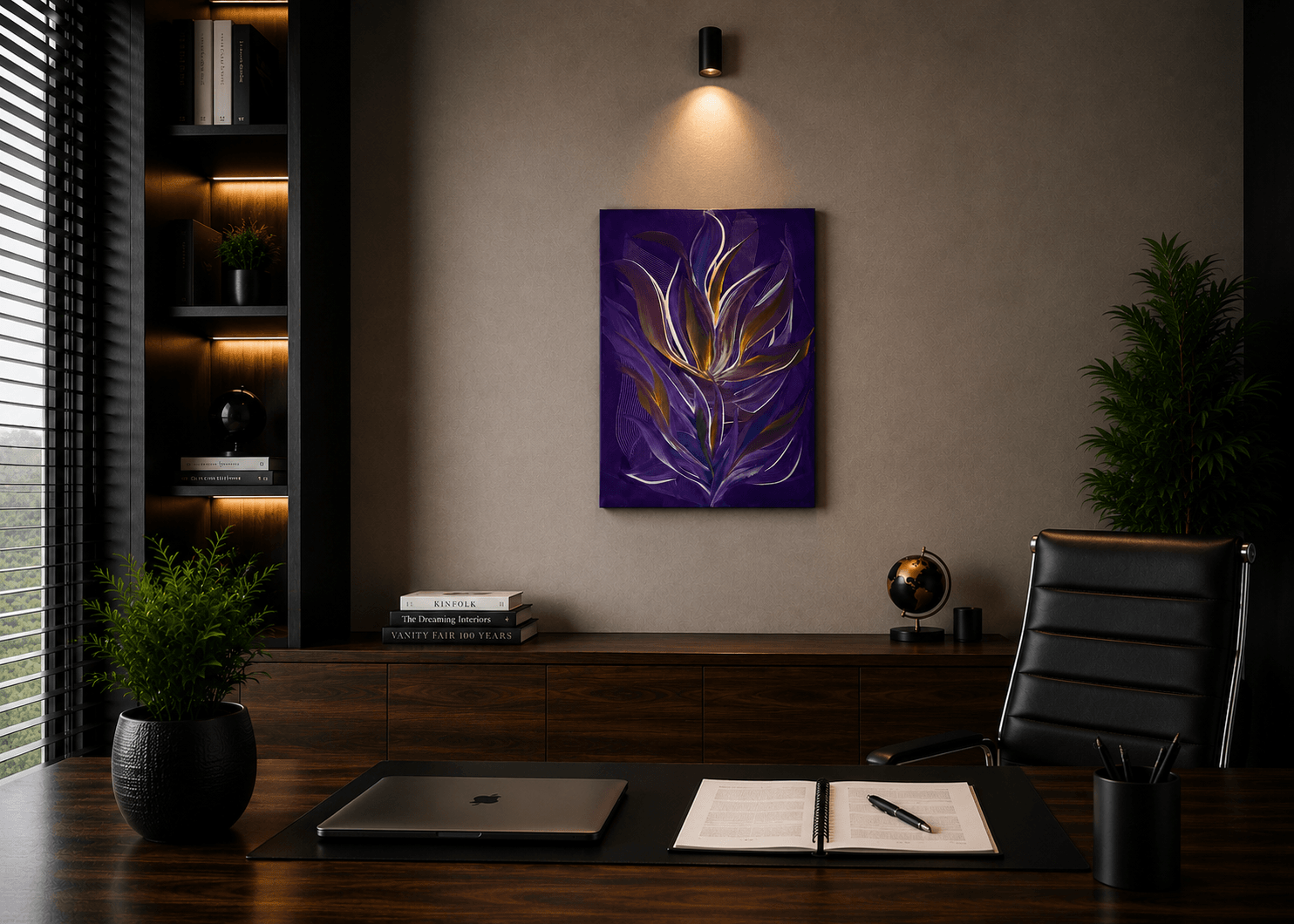 Tablou Canvas Floarea Regala cadru