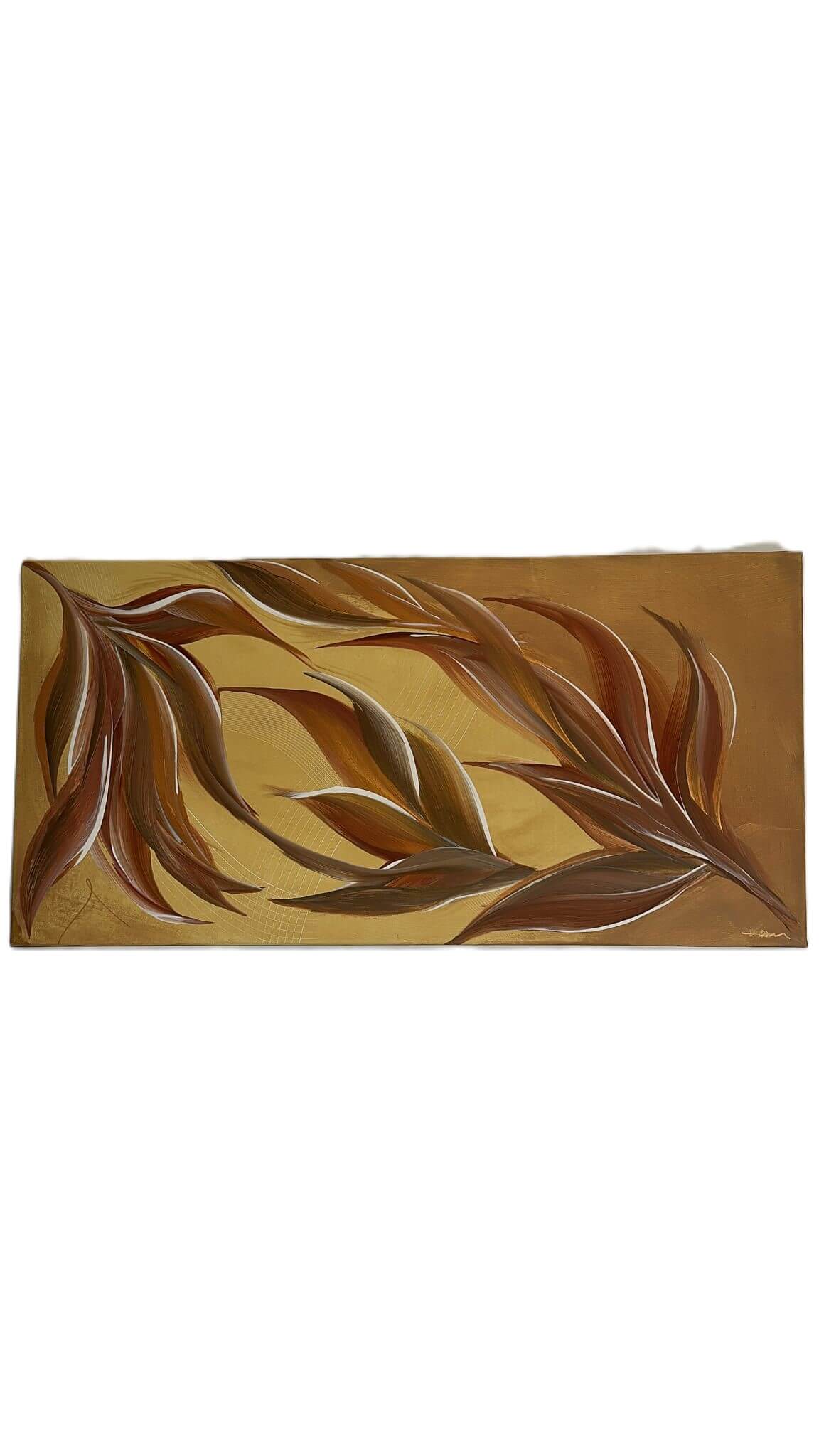 Tablou Canvas Frunze Aur de Toamna 1