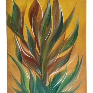 Tablou Canvas „Frunze de Soare”