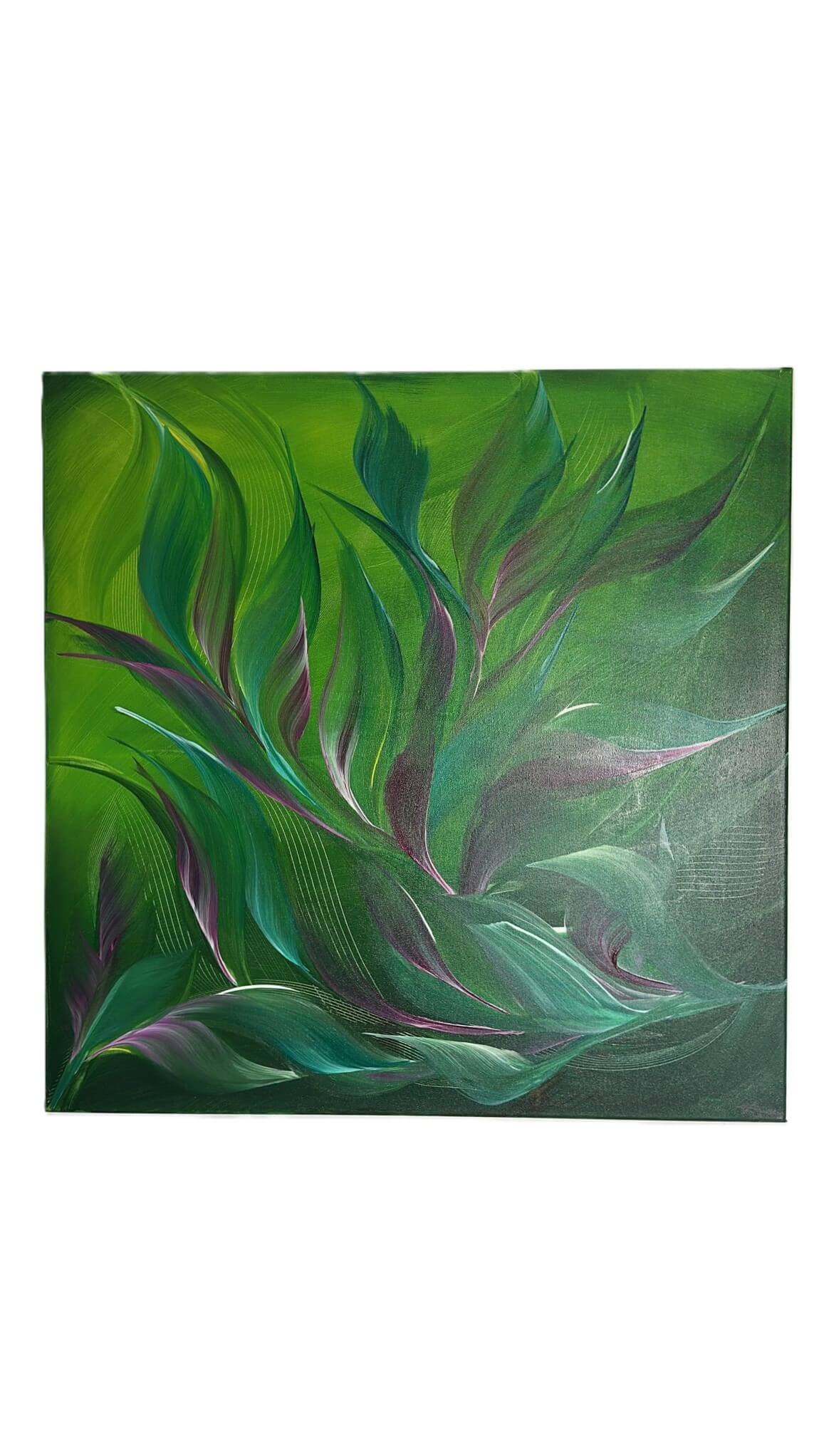 Tablou Canvas „Pădurea Verde Smarald” - imagine 2