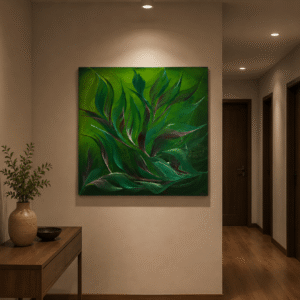 Tablou Canvas „Pădurea Verde Smarald”