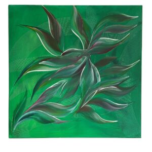 Tablou Canvas „Rapsodie Verde”