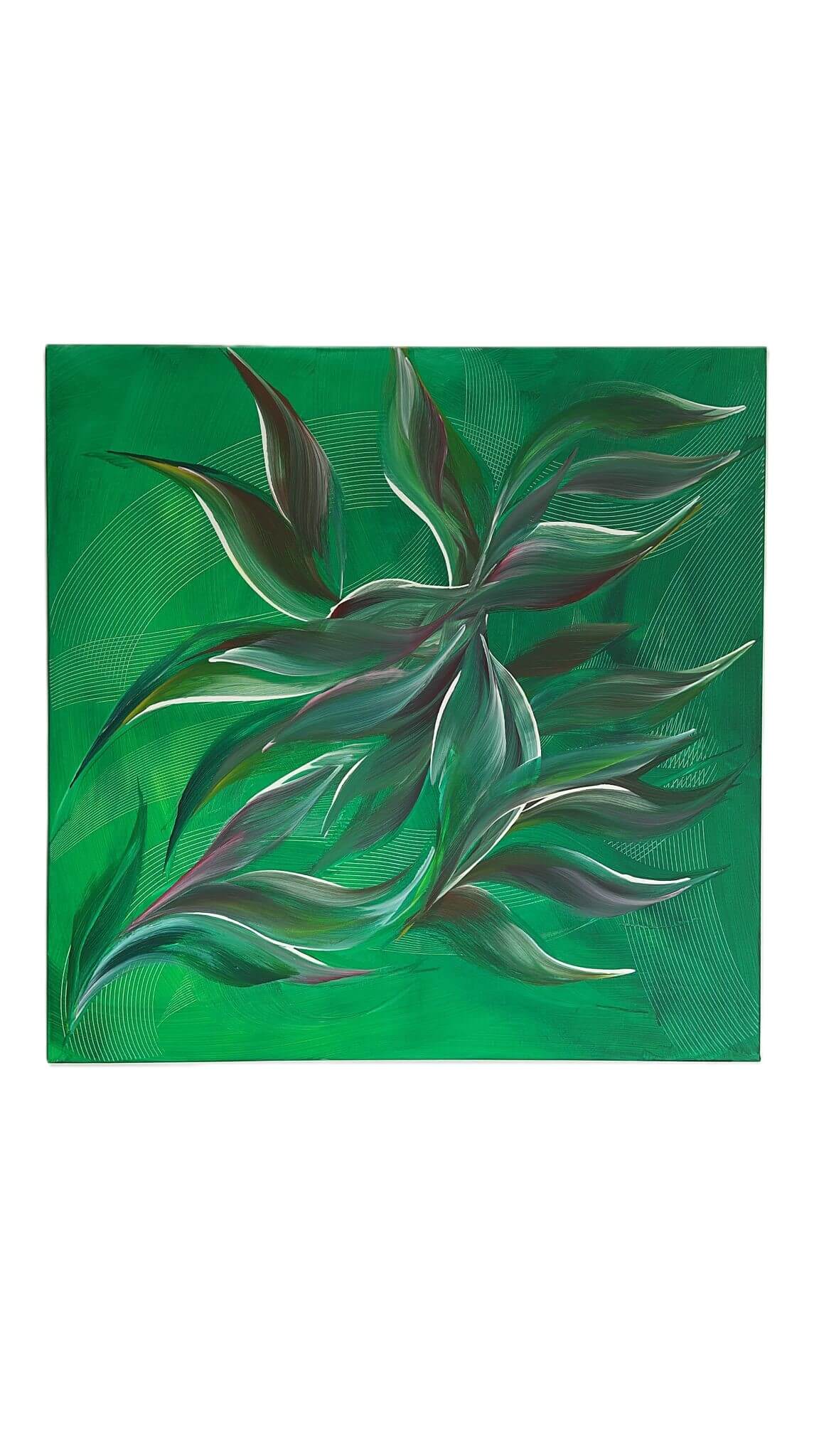 Tablou Canvas Rapsodie Verde 1