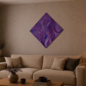 Tablou Canvas „Voal de Lavandă”