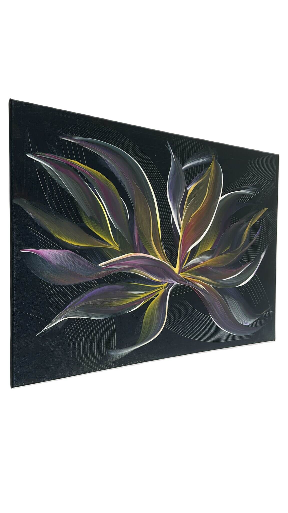 Tablou canvas Floare de Obsidian 2