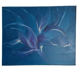 Tablou canvas „Floare de Safir”