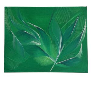 Tablou canvas „Frunze de Jad”