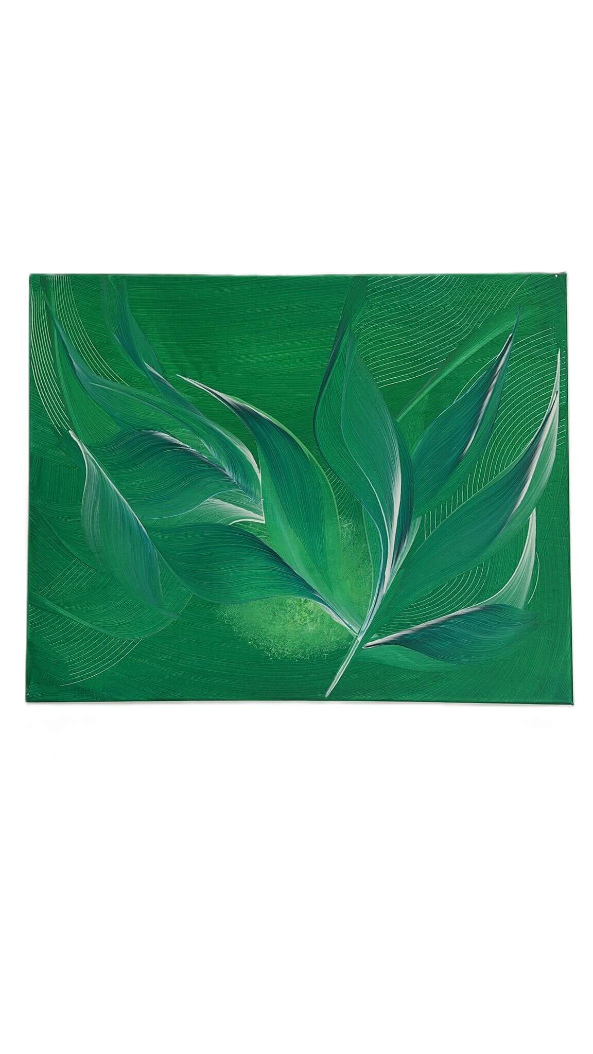 Tablou canvas Frunze de Jad 1