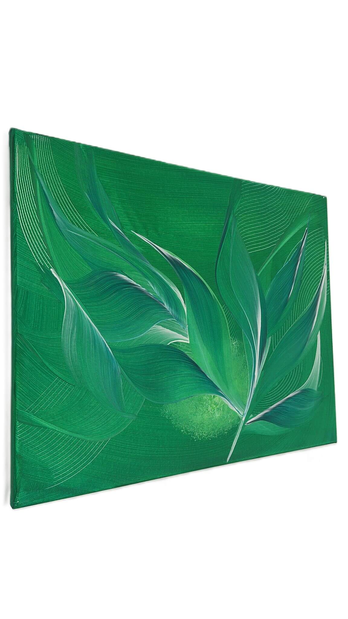 Tablou canvas „Frunze de Jad” - imagine 4