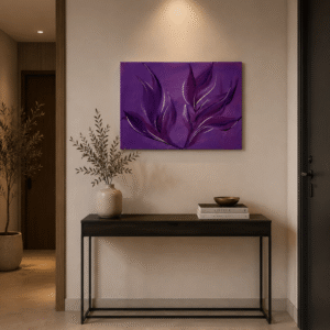 Tablou canvas „Frunze de Lavandă”