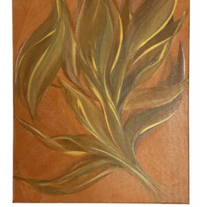 Tablou canvas „Frunze de Topaz”