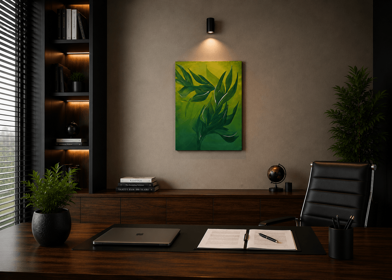 Tablou canvas Gradina de Jade cadru
