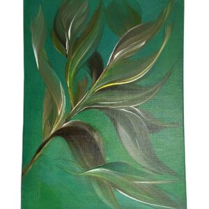Tablou canvas „Orhidee de Smarald”