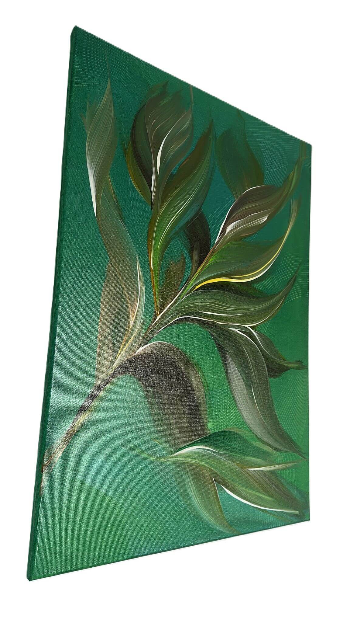 Tablou canvas „Orhidee de Smarald” - imagine 4